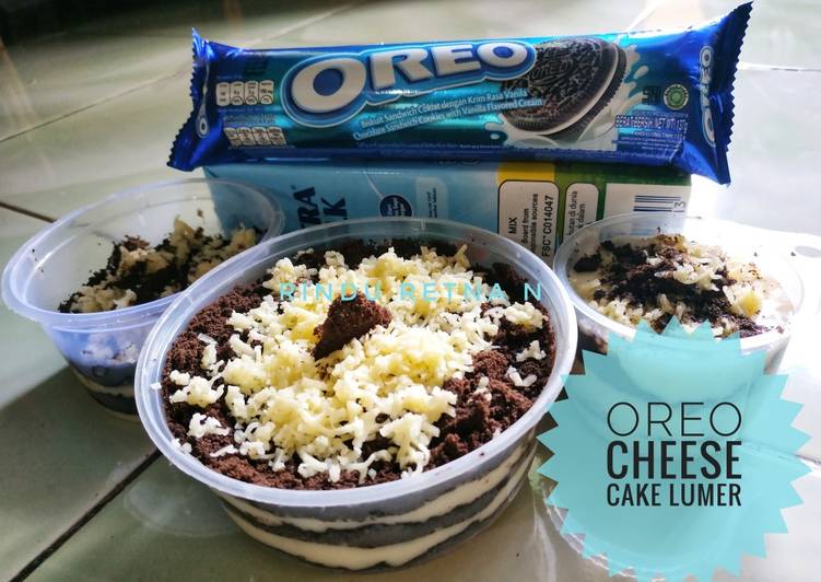 Bagaimana Menyiapkan Oreo Cheese Cake Lumer, Sempurna