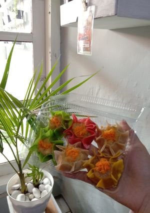 Foto resep Dimsum ayam pelangi