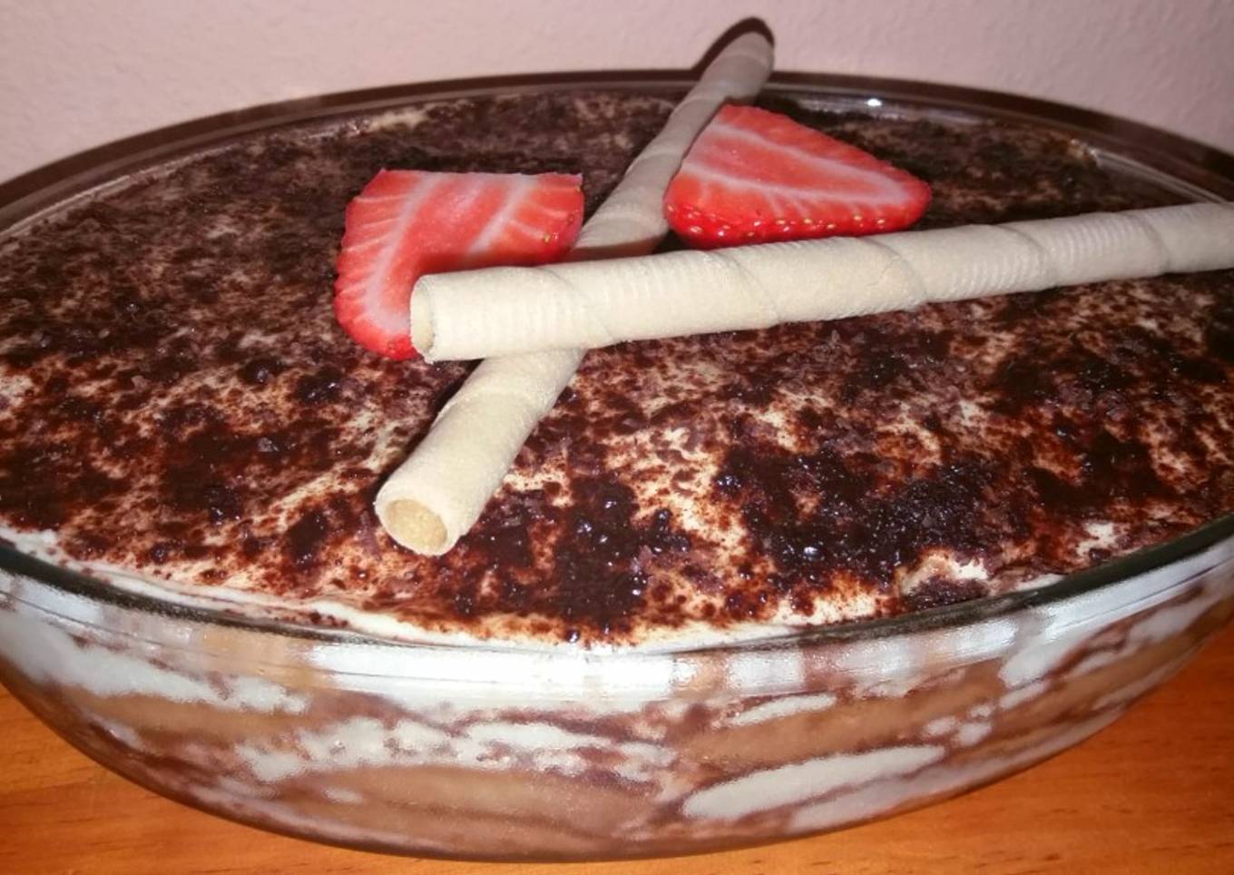 Tiramisú con campurrianas