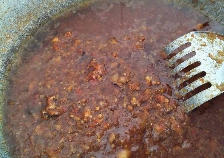 Resep Sambal ikan asap yang simpel