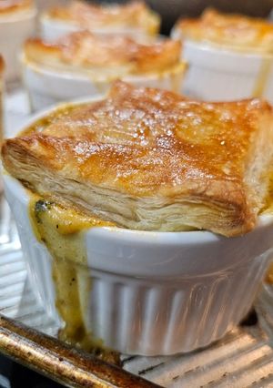 A picture of Mini Chicken Pot Pies.