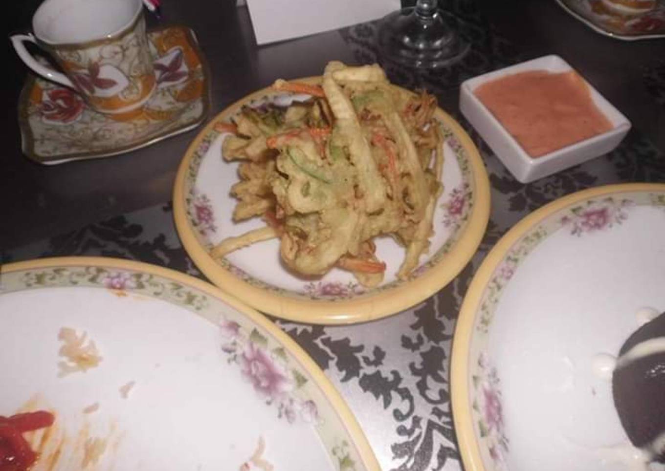 Kakiage tempura (vegetables tempura)