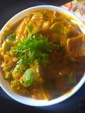 Simla mirch dahi masala