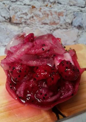 Foto resep Es Buah serba separo 😁