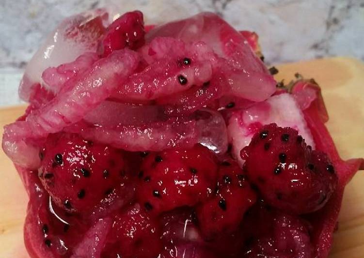Resep Es Buah serba separo 😁, Menggugah Selera