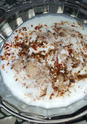 A picture of Masala Boondi.