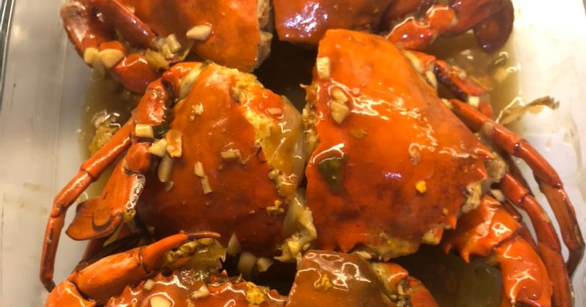 🌷Kepiting Telur saus tiram