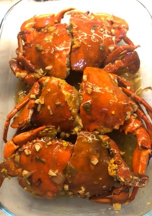 Foto resep 🌷Kepiting Telur saus tiram