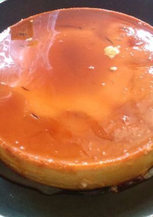 A picture of Easy and Delicious Homemade Flan.