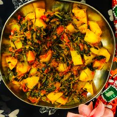 Methi Aloo A picture of Methi Aloo.