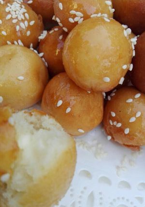 صورة لوصفة لقيمات الجبن