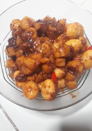 Foto resep Semur Kentang Telur Puyuh
