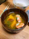 Canh Bí Đỏ Kabocha Nấu Tôm
