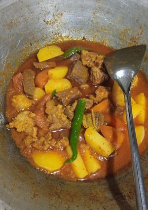 Foto resep Daging masak merah