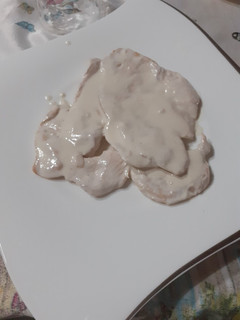 Foto di Petto di pollo con panna