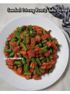 Foto resep Sambel Goreng Buncis Tahu Tempe