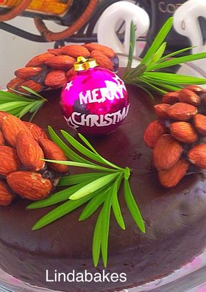 Hình của món Chocolate Pinecone Cotton Cake.