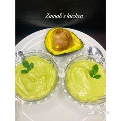 A picture of Avocado smoothie🥑.