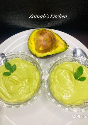 A picture of Avocado smoothie🥑.