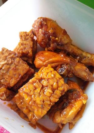 Foto resep Ayam & Tempe Bacem
