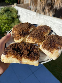 Una foto de Tortitas negras caseras 🥰