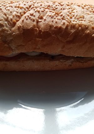 Una foto de Gravlax de salmón