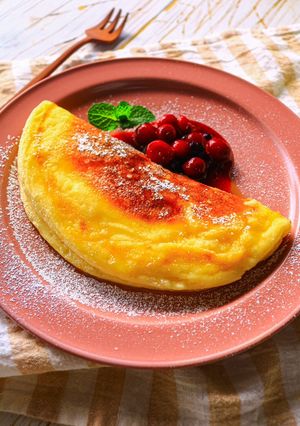 A picture of Fluffy Mochi French Toast.