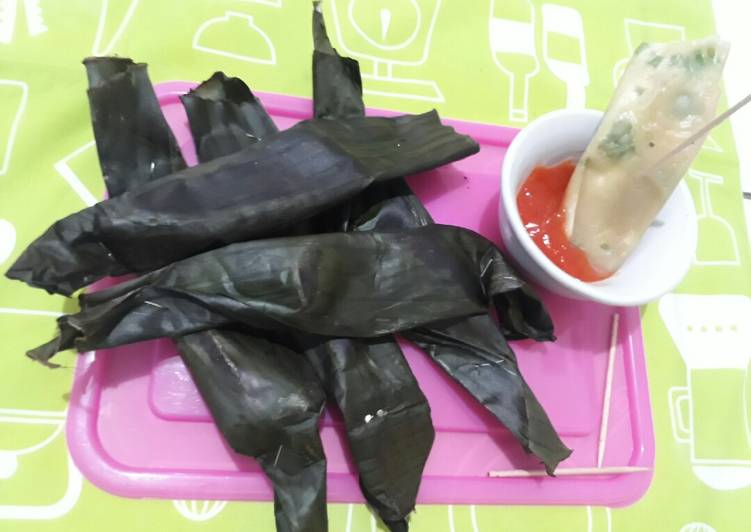 Resep Otak-otak Kw No ikan dan santan Anti Gagal