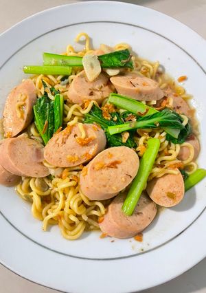 Foto resep Mie nyemek lamongan