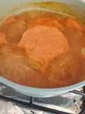 Caldillo de jitomate para chiles rellenos