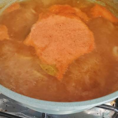 Caldillo de jitomate para chiles rellenos Receta de Aideth Valencia -  Cookpad