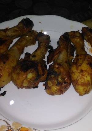 A picture of Roasted drumstick.