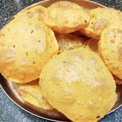 A picture of Masala Puri.
