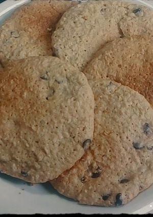 Una foto de 🍪Galletas de avena y chips de chocolate