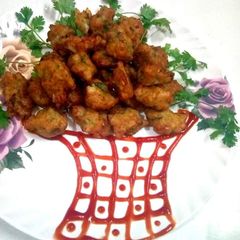 A picture of Leftover Rice Fritters.