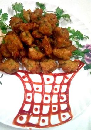 A picture of Leftover Rice Fritters.