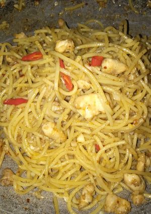 Foto resep Aglio e olio