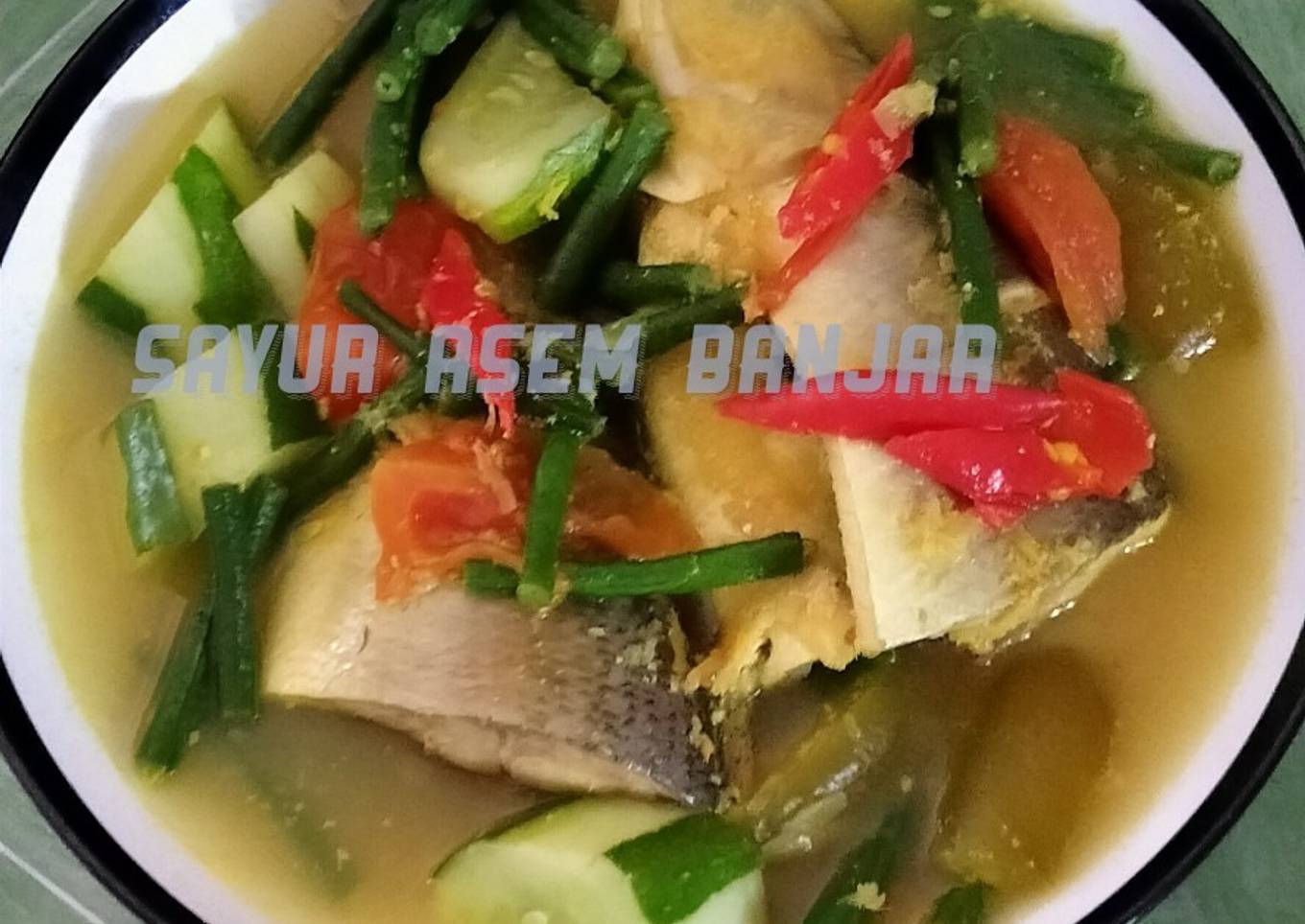 Sayur Asem Banjar Bandeng