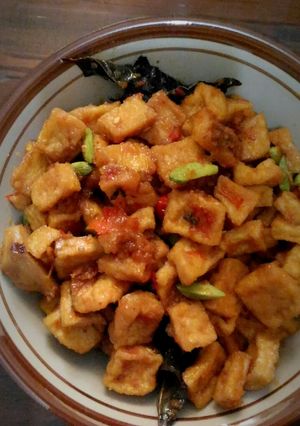 Foto resep Sambal goreng tahu pete