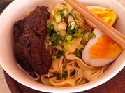 Una foto de receta original del ramen