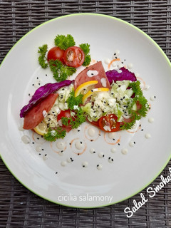 Foto resep Salad Smoked Beef