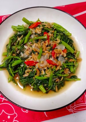 Foto resep Cah Kangkung Rebon