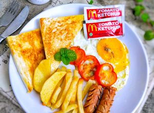 Foto resep Simple English Breakfast