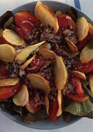 Une photo de Salade aux pommes de terre