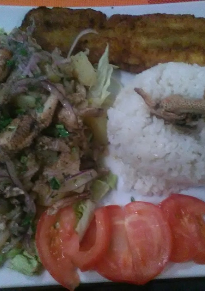 Una foto de Ensalada de cangrejo 🦀 🇪🇨