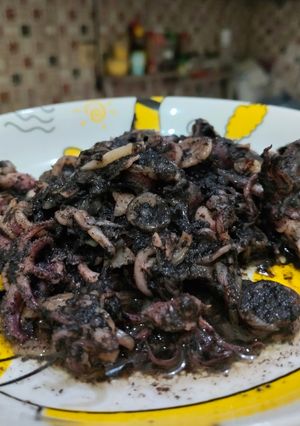 Foto resep Cumi hitam 💕