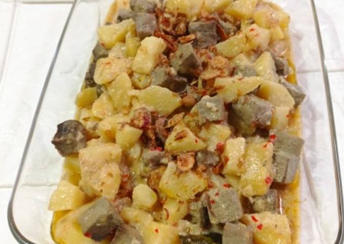 Standar Resep bikin Sambal goreng kentang hati sapi dijamin sedap