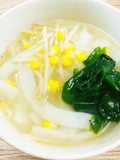 Easy Homemade Rice Flour Kishimen Noodles with Savory Salt Broth