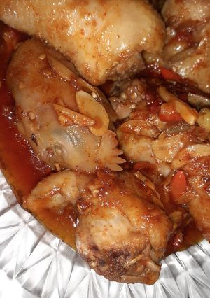 Foto resep Ayam saos tiram pedas