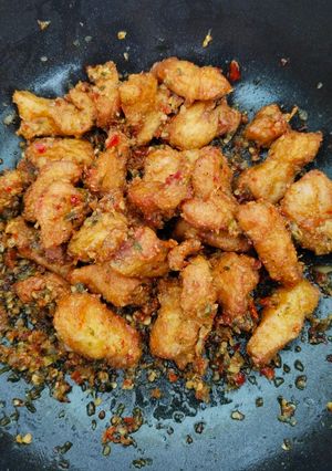 Foto resep Resep Ayam Karage Chili Padi